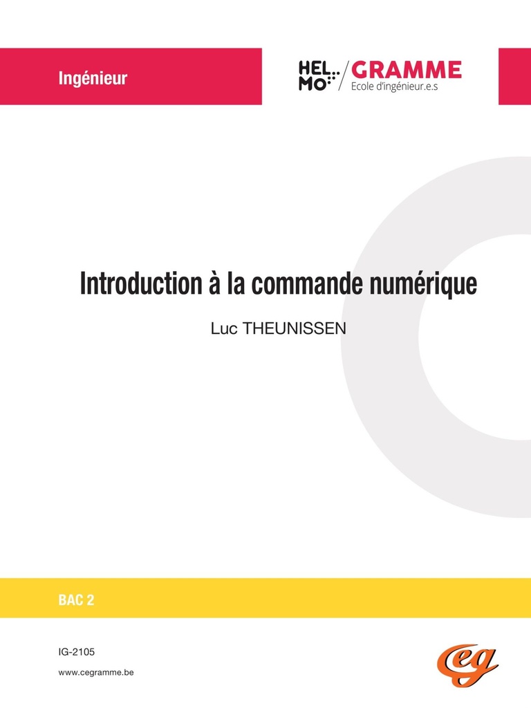 [IG-2105] Introduction à la commande numérique